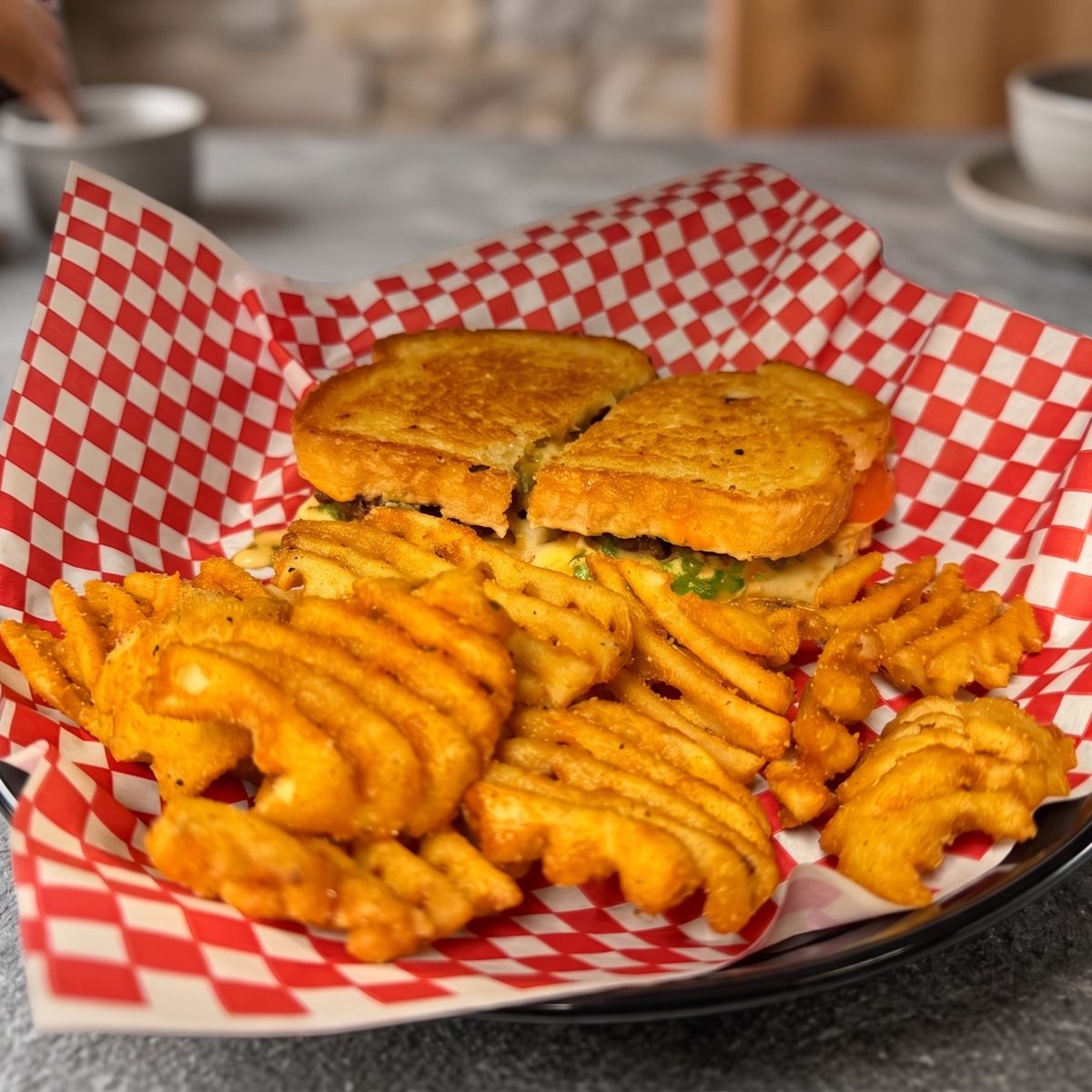 Wings, Burgers & Moonshine Cocktails