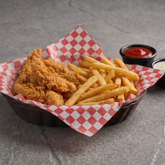 Chicken Tenders & Fries.