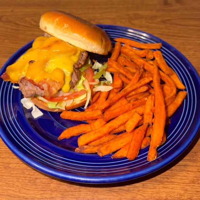 Bacon Cheese Burger.
