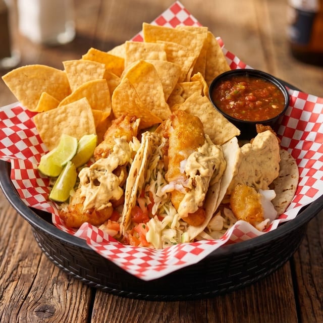 Fish Tacos.